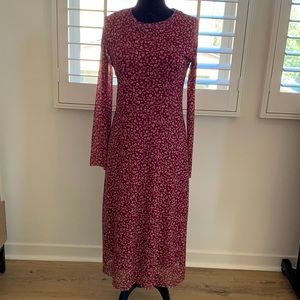 Fall floral West of Melrose dress. Size L juniors. Tilly’s